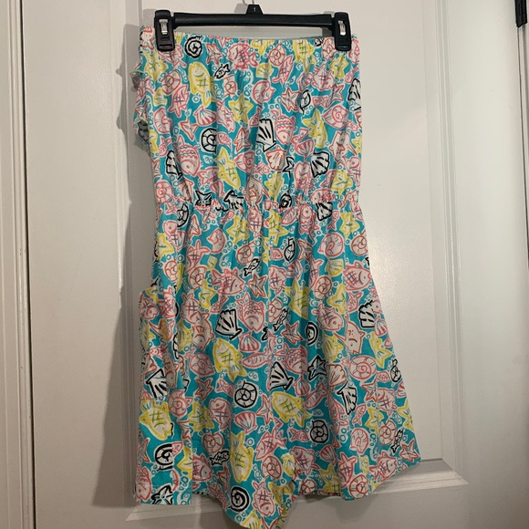 Strapless Short Romper - Picture 8 of 14